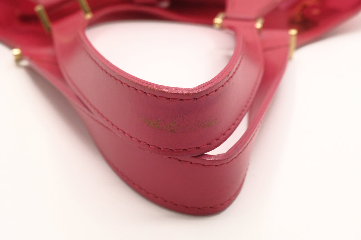 Louis Vuitton Plage Lagoon in Red Epi Vinyl