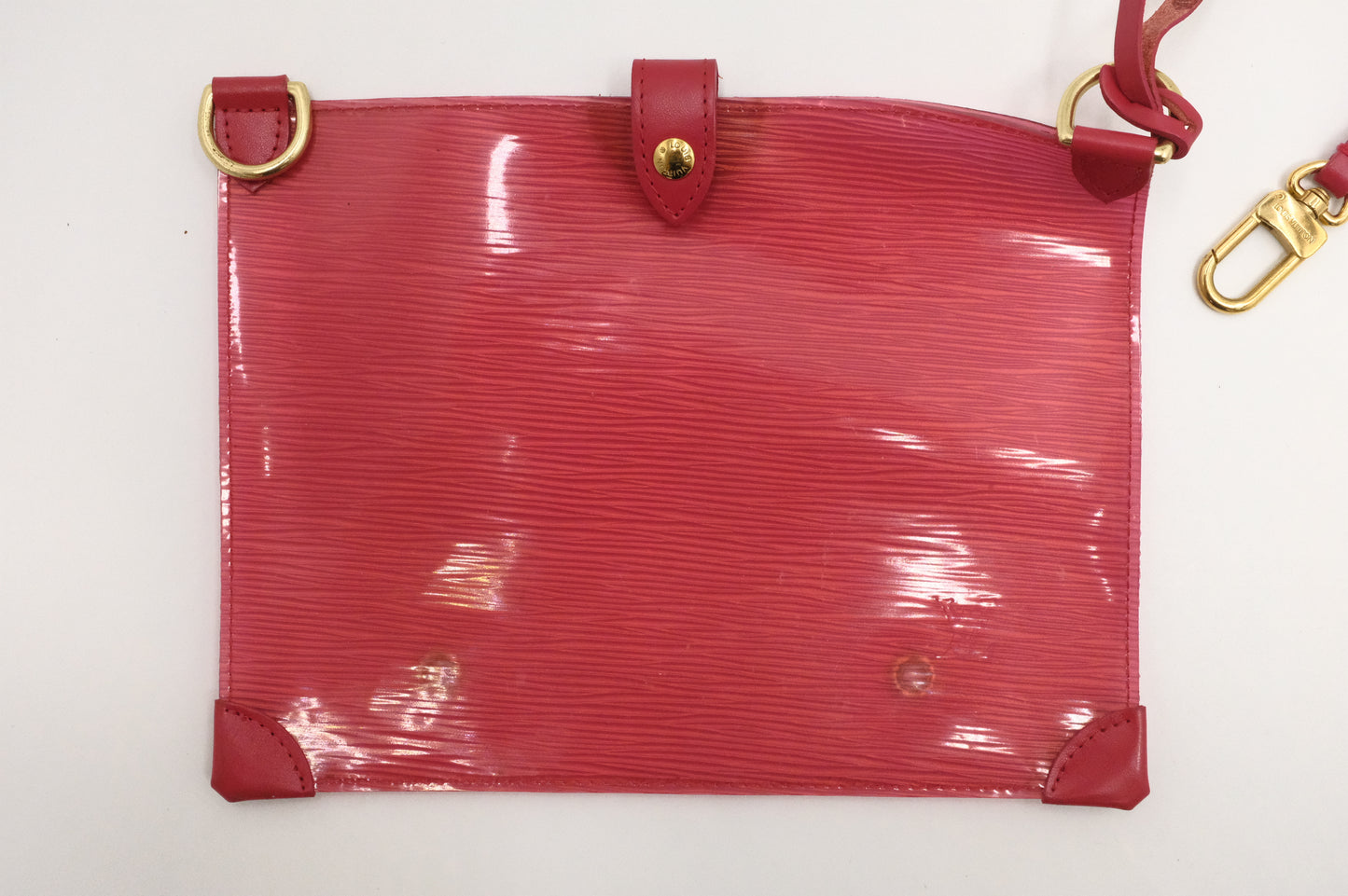 Louis Vuitton Plage Lagoon in Red Epi Vinyl