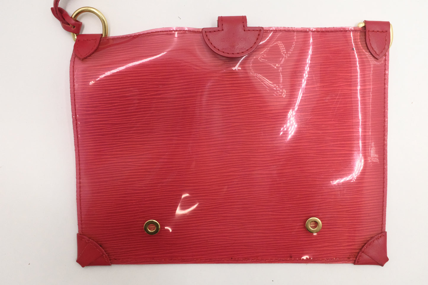 Louis Vuitton Plage Lagoon in Red Epi Vinyl