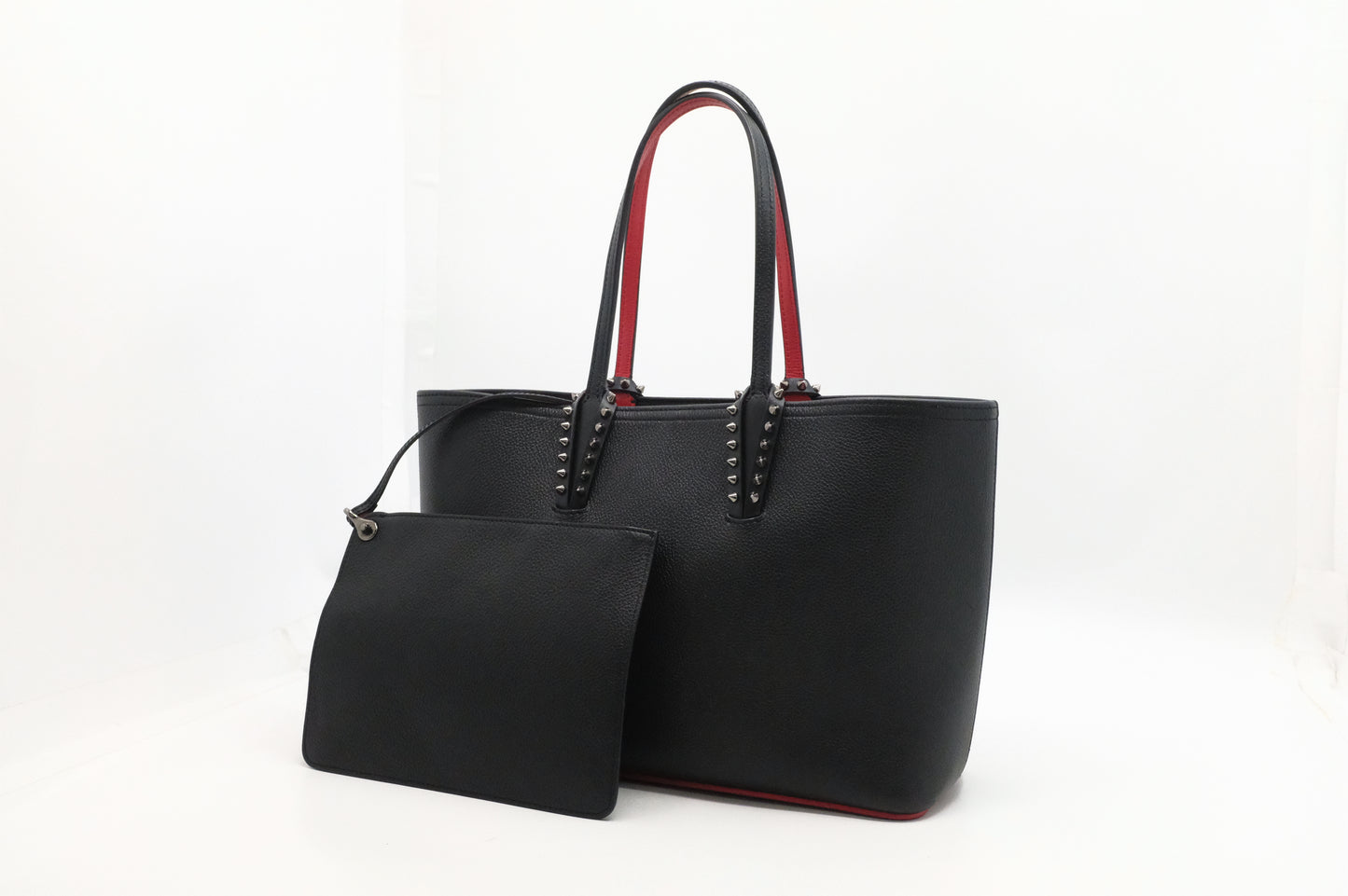 Louboutin Small Cabata in Black Leather