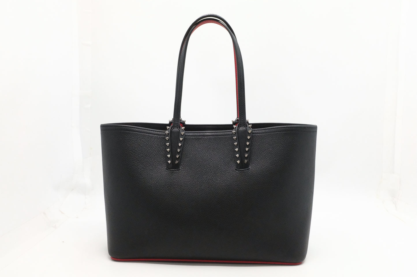 Louboutin Small Cabata in Black Leather