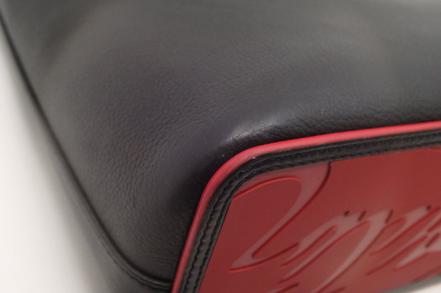 Louboutin Small Cabata in Black Leather