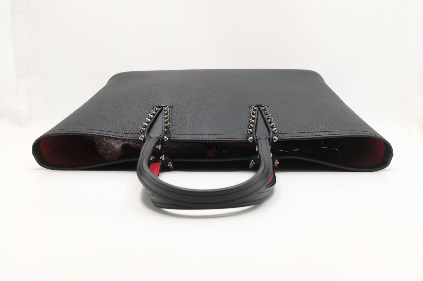 Louboutin Small Cabata in Black Leather