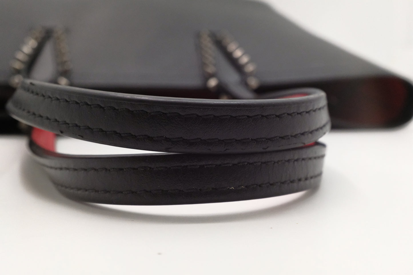 Louboutin Small Cabata in Black Leather