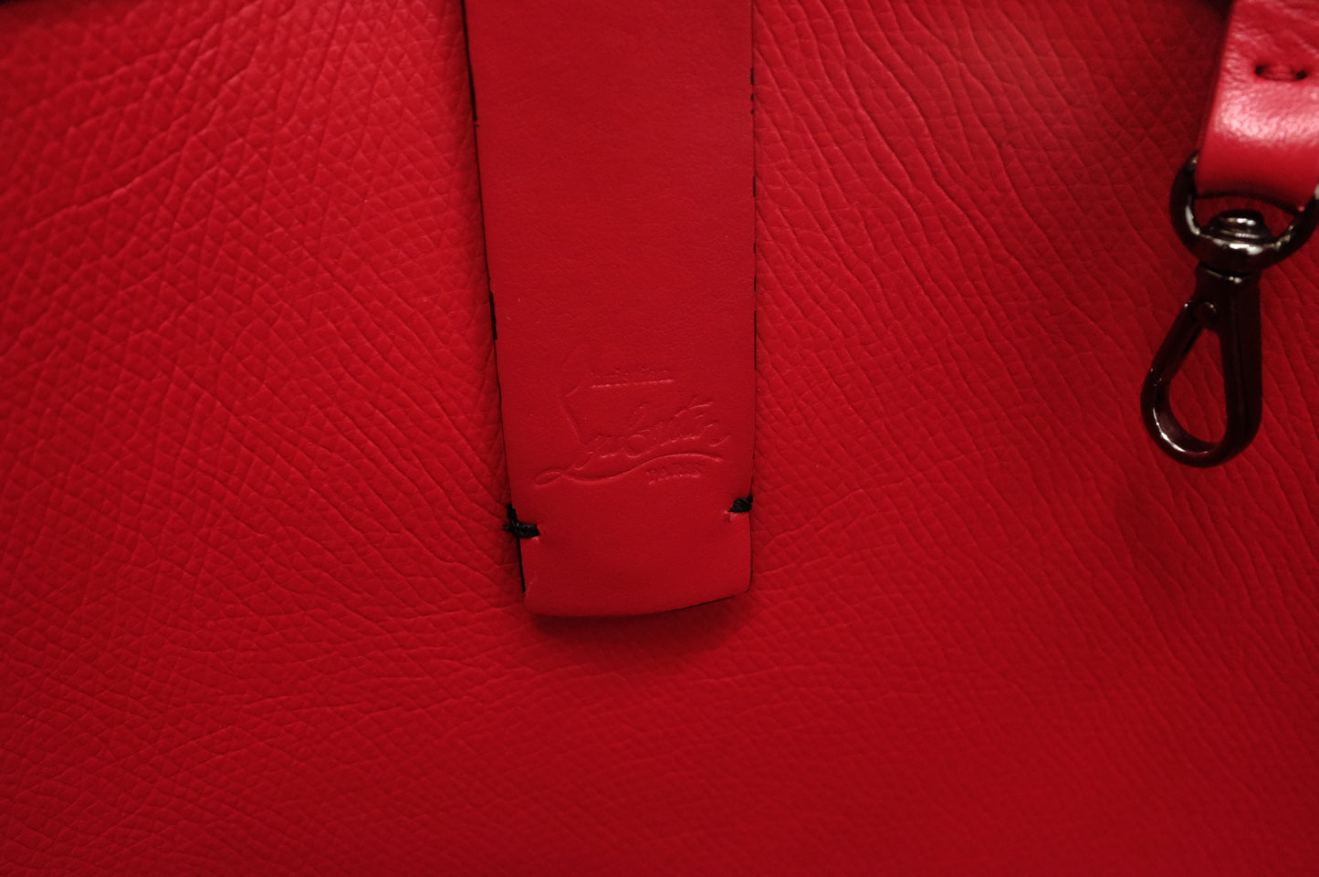 Louboutin Small Cabata in Black Leather