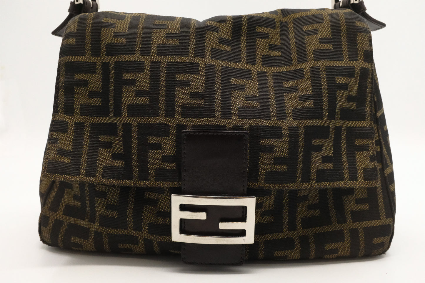 Fendi Mama Baguette in Zucca Canvas