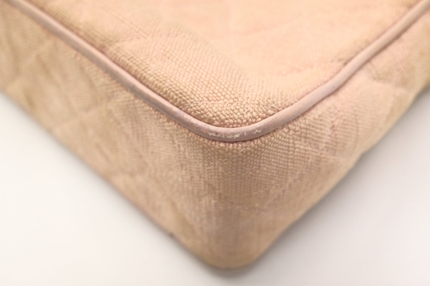 Chanel Camera Bag in Beige Linen