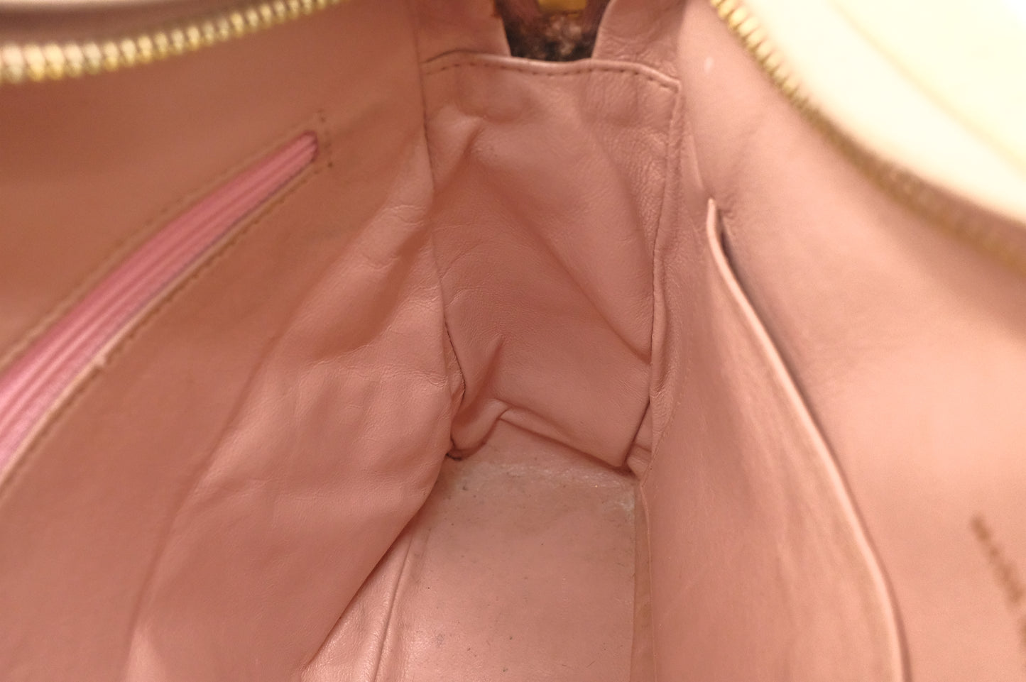 Chanel Camera Bag in Beige Linen