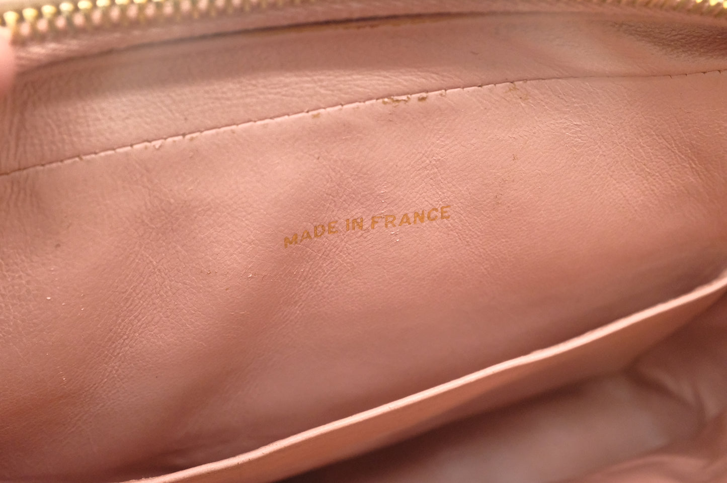 Chanel Camera Bag in Beige Linen