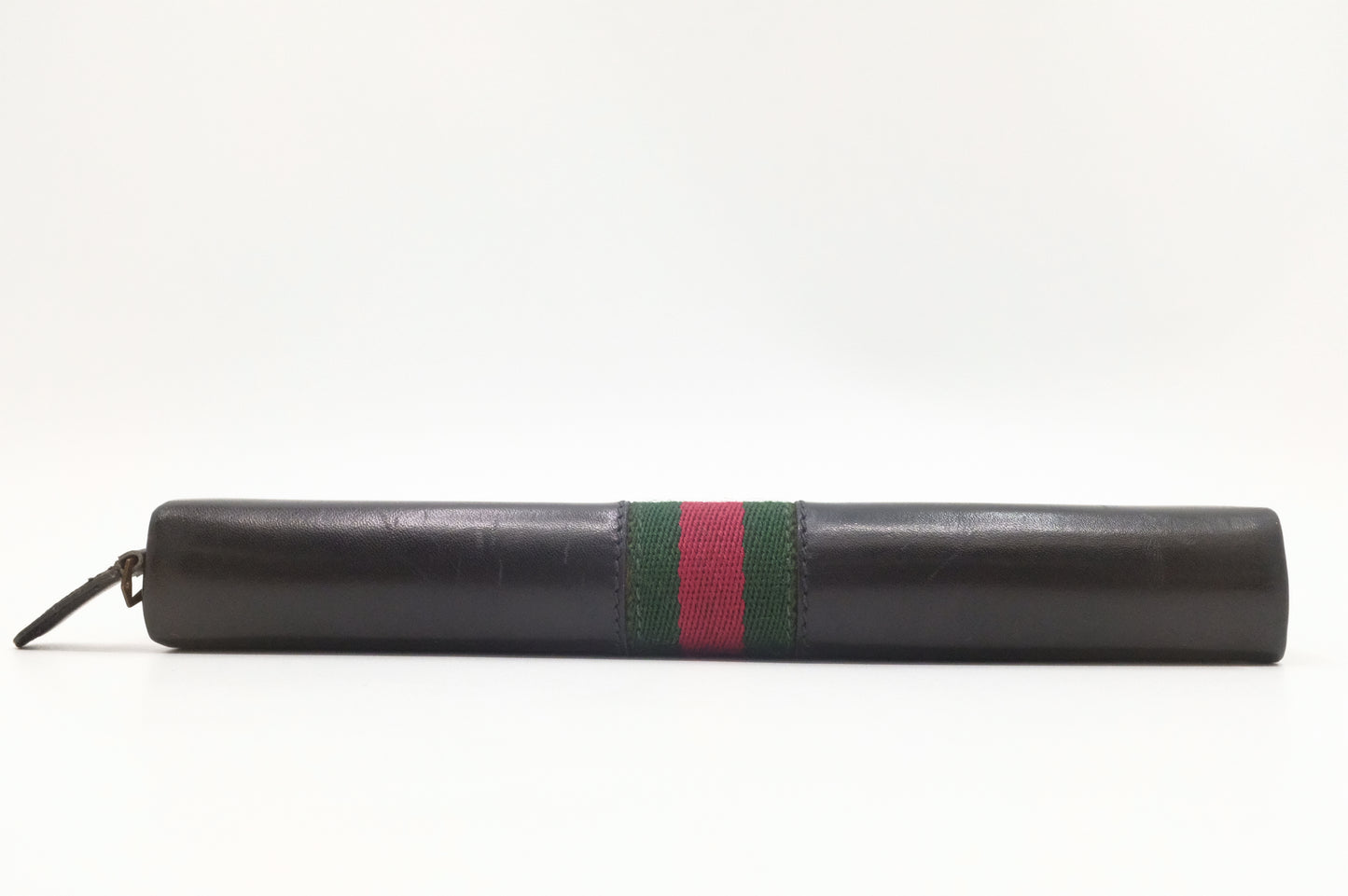 Gucci Zipped Clutch in Black Leather