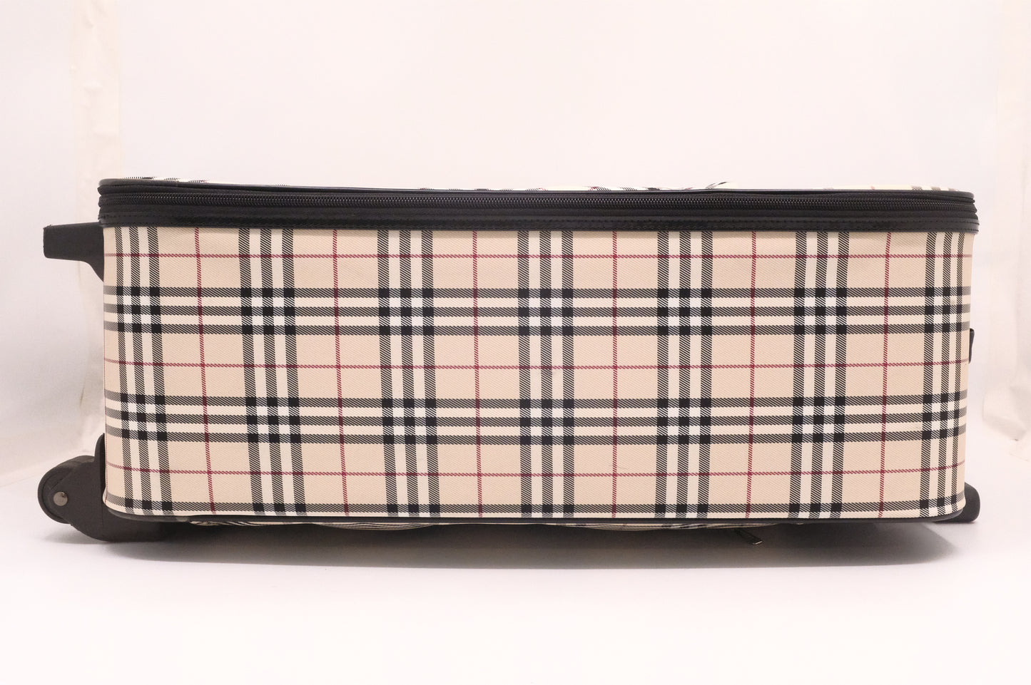 Burberry Luggage in Brown Checked Canvas