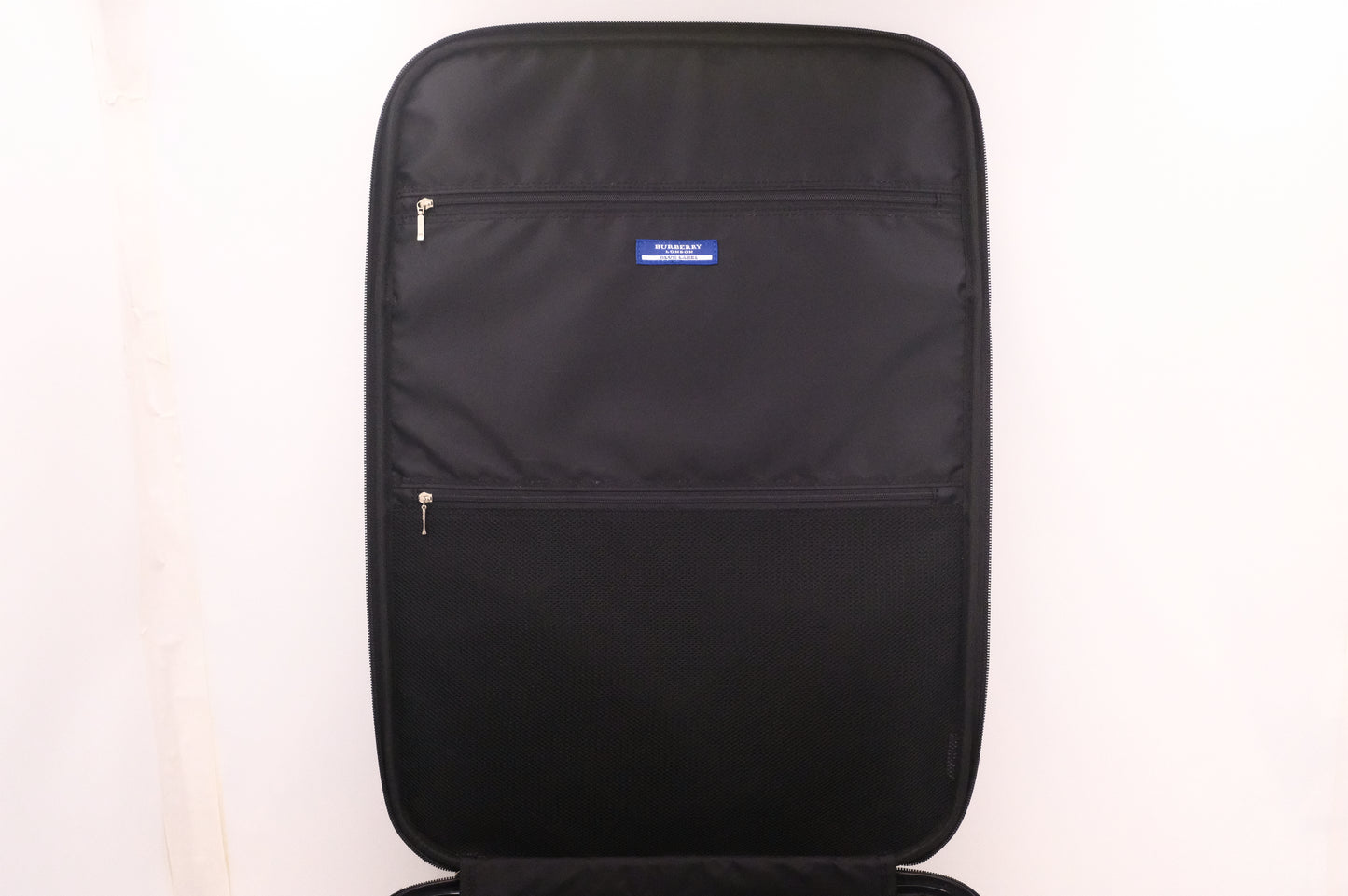 Burberry Luggage in Brown Checked Canvas