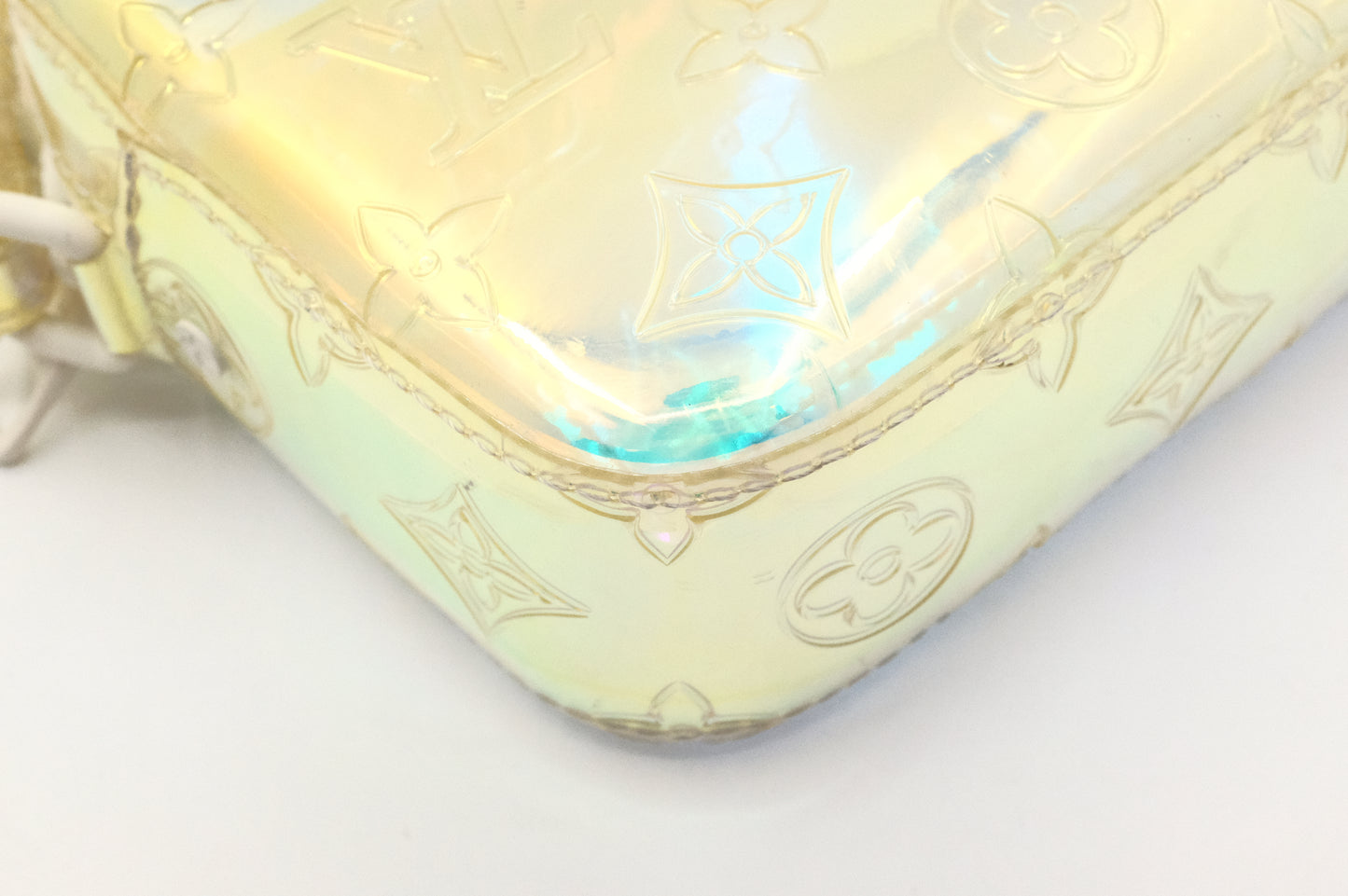 Louis Vuitton Pochette Volga in Prism Monogram PVC