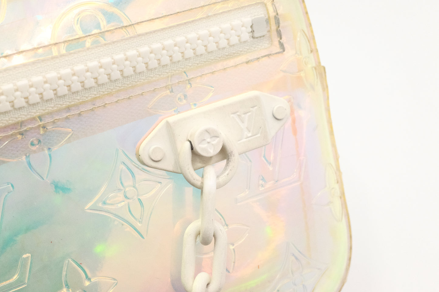 Louis Vuitton Pochette Volga in Prism Monogram PVC