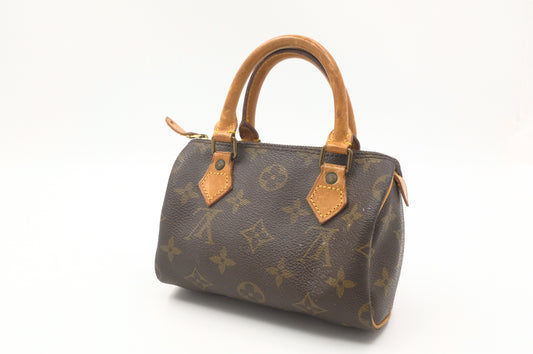 Louis Vuitton Mini Speedy in Monogram Canvas