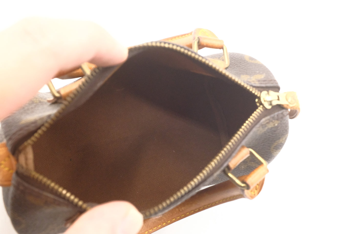 Louis Vuitton Mini Speedy in Monogram Canvas