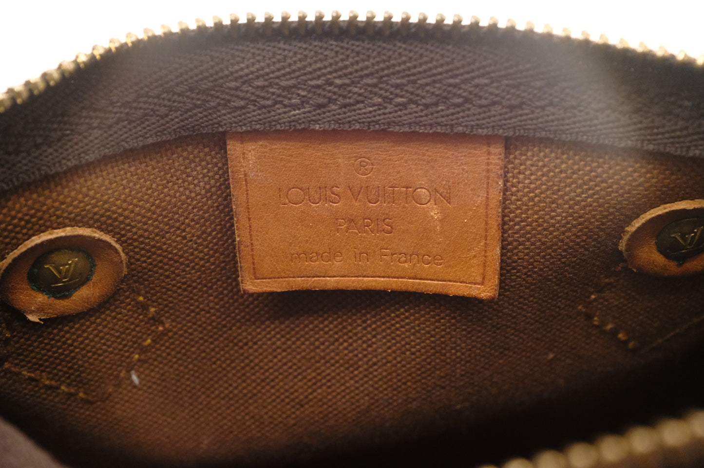 Louis Vuitton Mini Speedy in Monogram Canvas