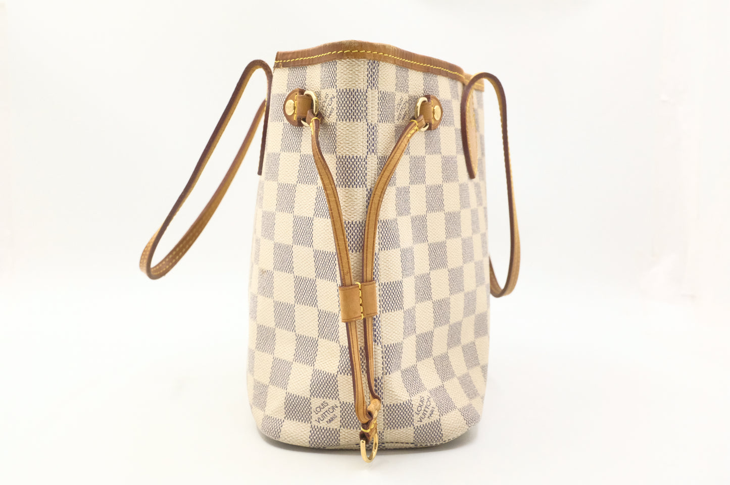 Louis Vuitton Neverfull PM in Damier Azur Canvas