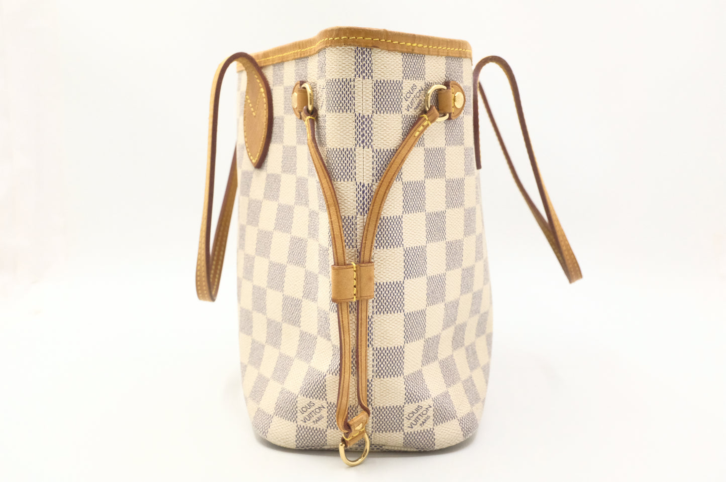 Louis Vuitton Neverfull PM in Damier Azur Canvas