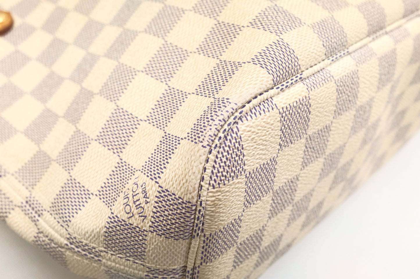 Louis Vuitton Neverfull PM in Damier Azur Canvas