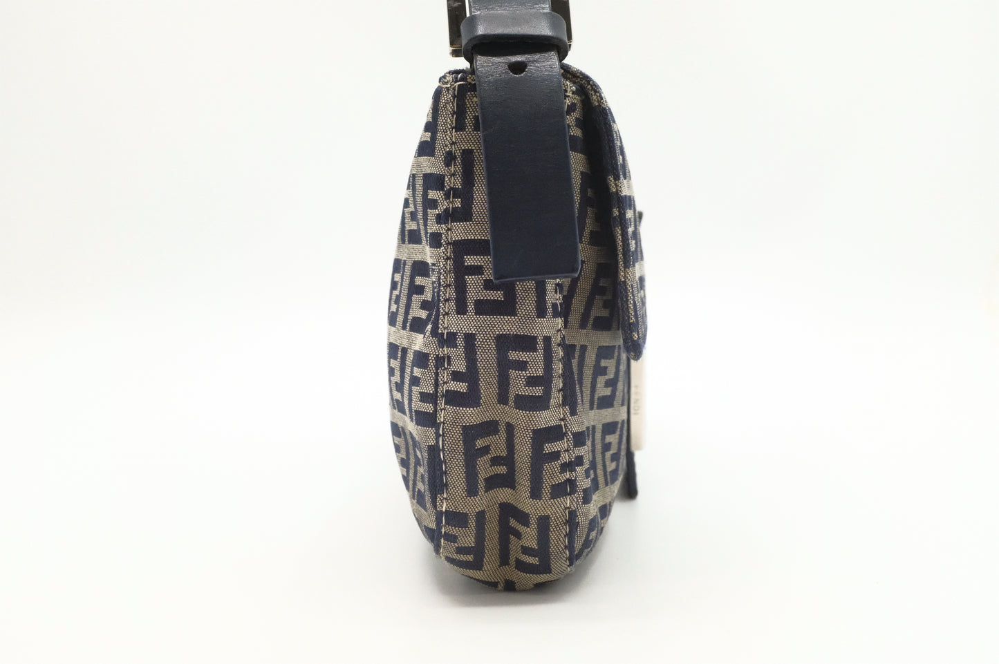 Fendi Baguette in Navy Zucchino Canvas