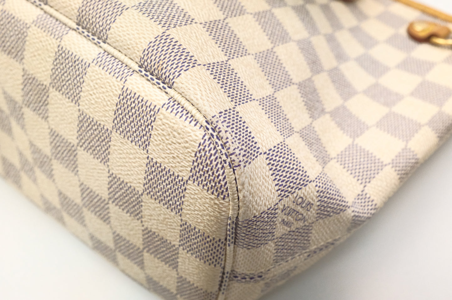 Louis Vuitton Neverfull PM in Damier Azur Canvas
