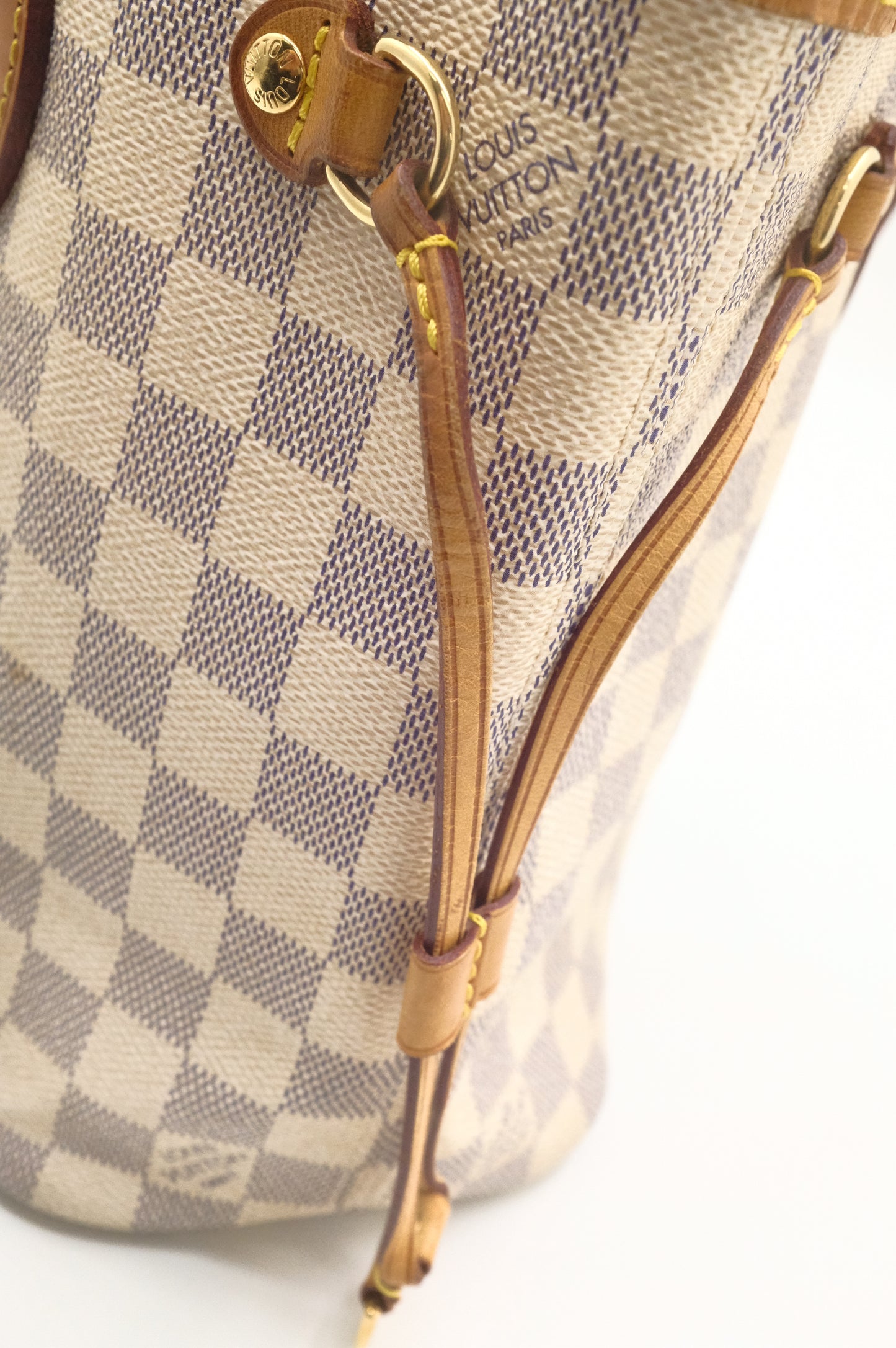 Louis Vuitton Neverfull PM in Damier Azur Canvas