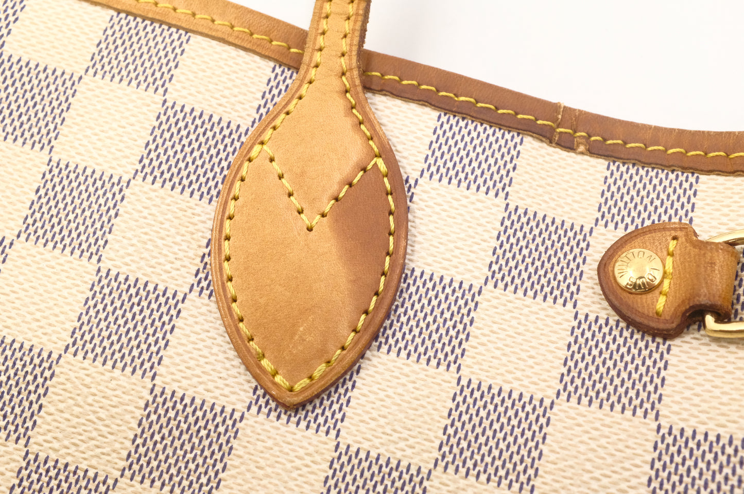 Louis Vuitton Neverfull PM in Damier Azur Canvas