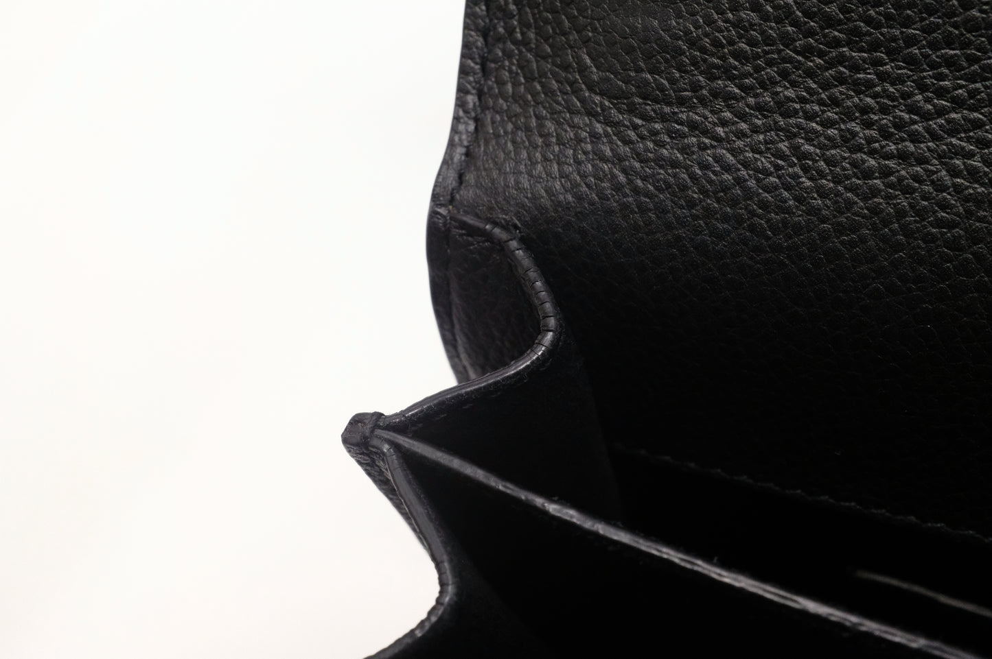 YSL Saint Laurent Sunset Crossbody in Black Leather