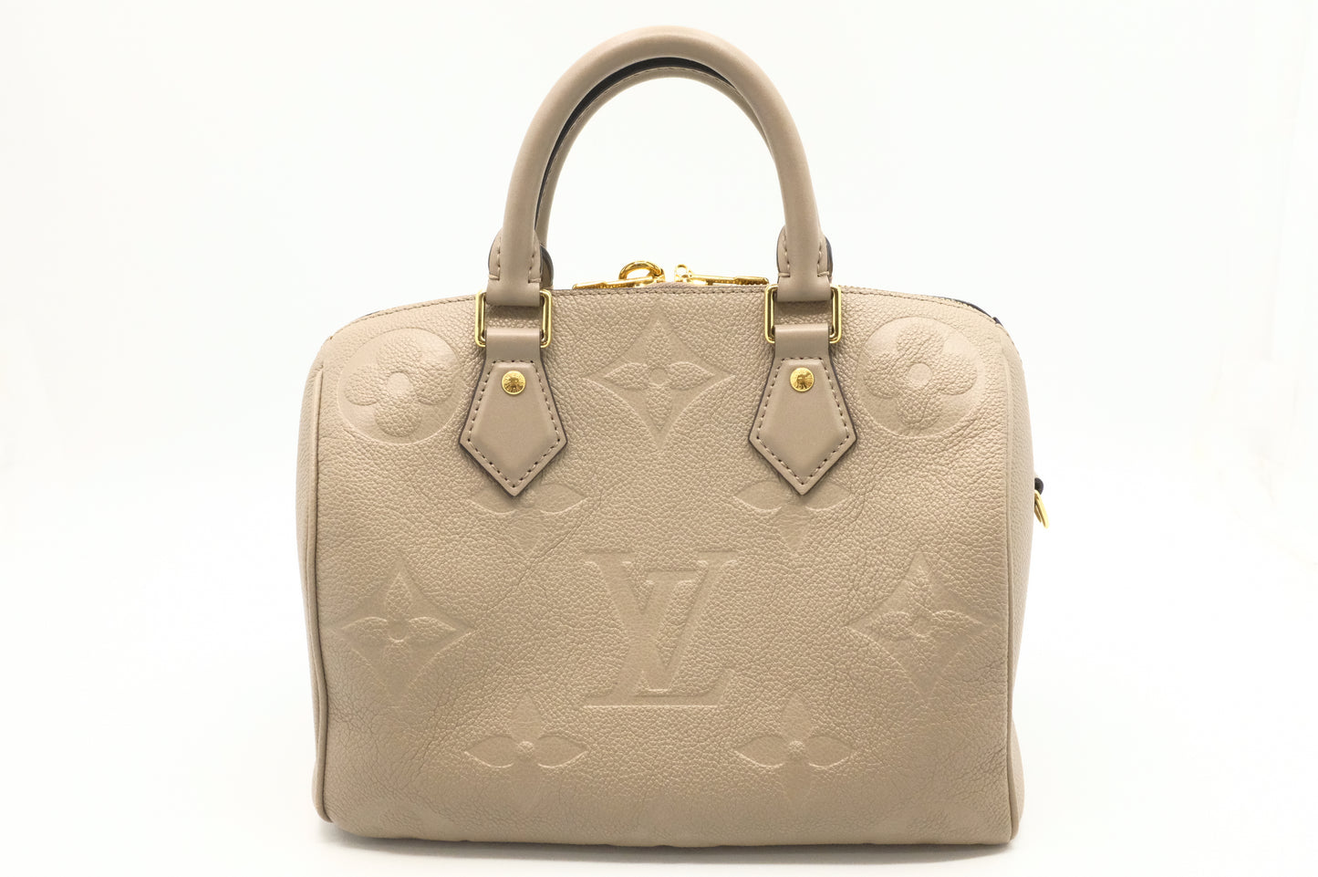 Louis Vuitton Speedy 25 in Beige Turtledove Leather