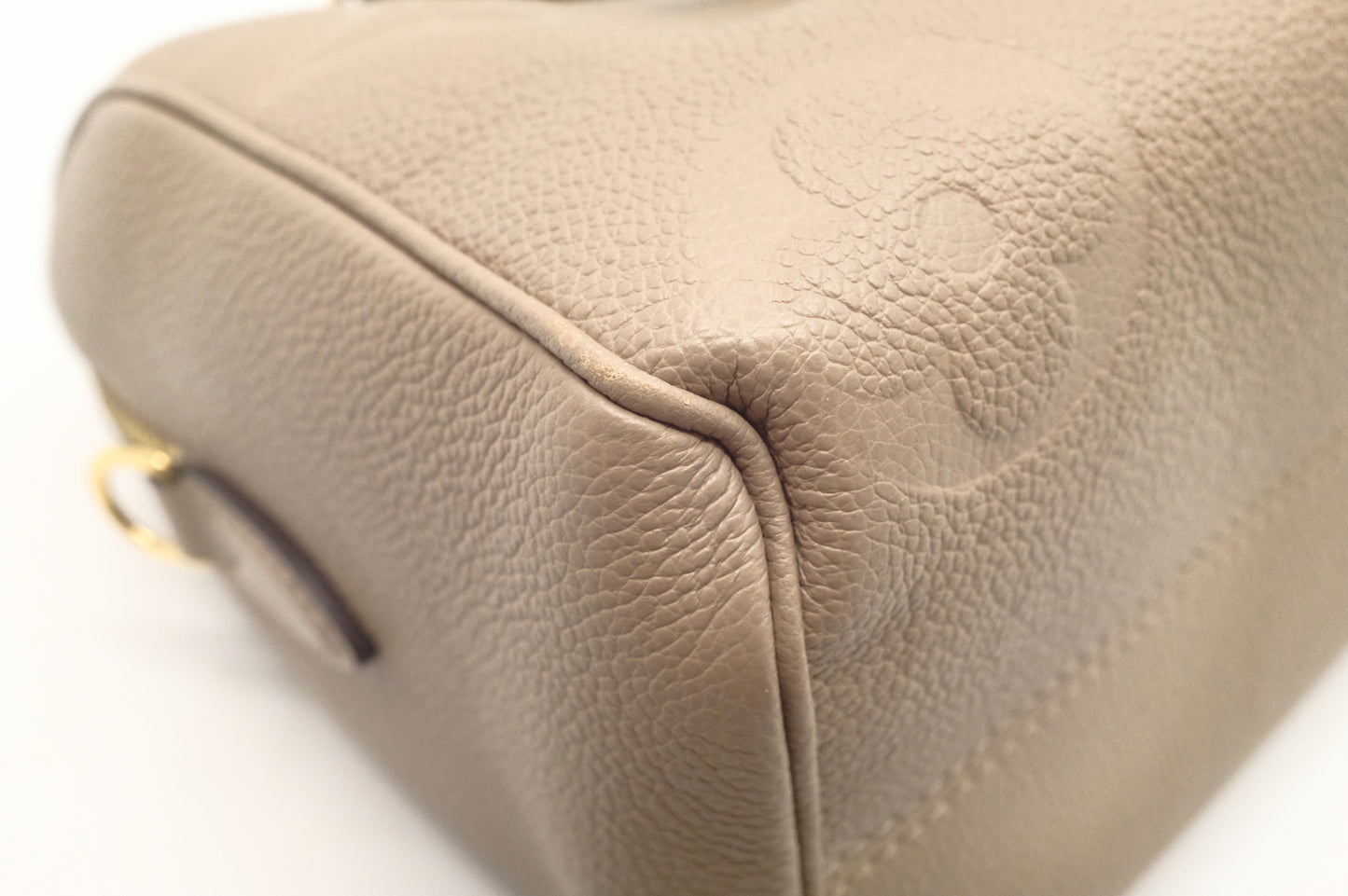 Louis Vuitton Speedy 25 in Beige Turtledove Leather