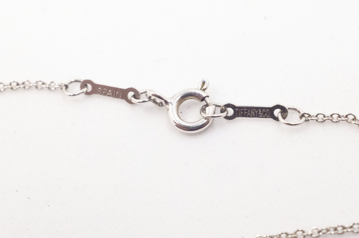 Tiffany & Co. Elsa Peretti Crucifix Pendant Necklace in Sterling Silver