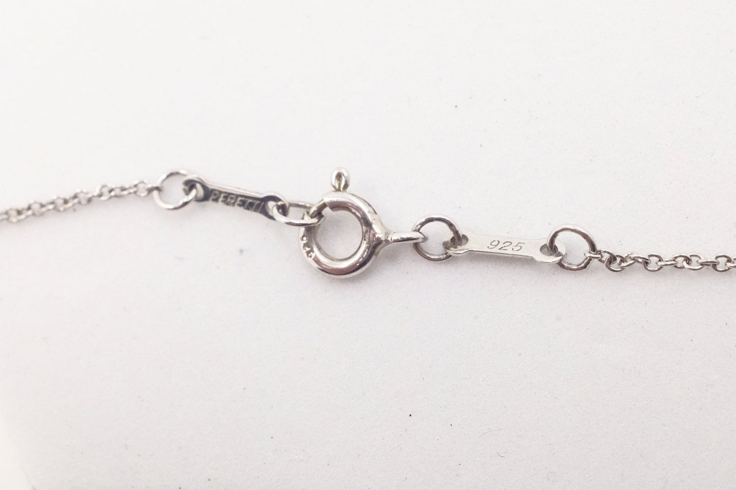 Tiffany & Co. Elsa Peretti Crucifix Pendant Necklace in Sterling Silver