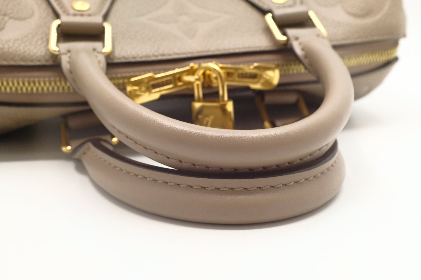 Louis Vuitton Speedy 25 in Beige Turtledove Leather