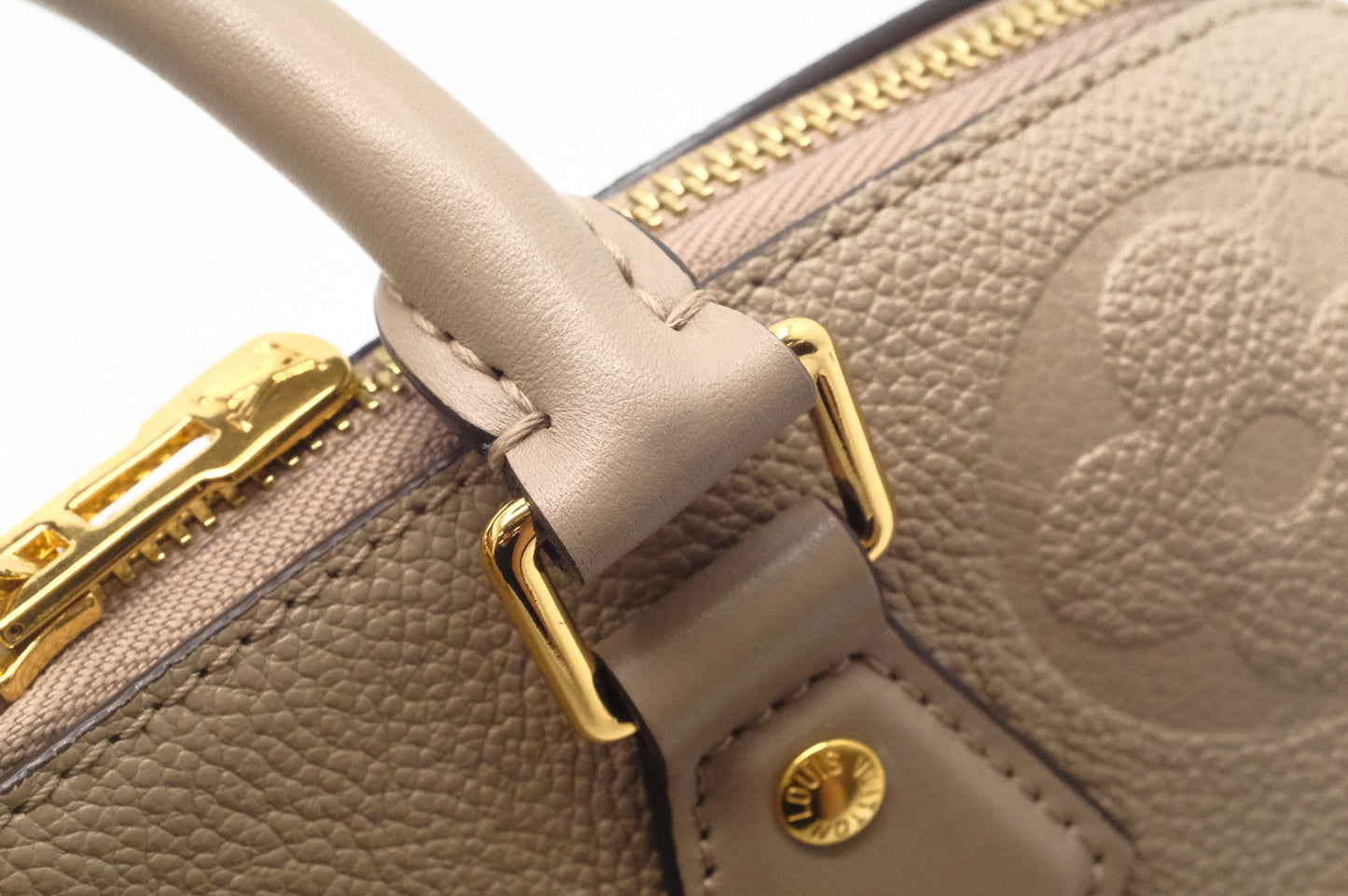 Louis Vuitton Speedy 25 in Beige Turtledove Leather