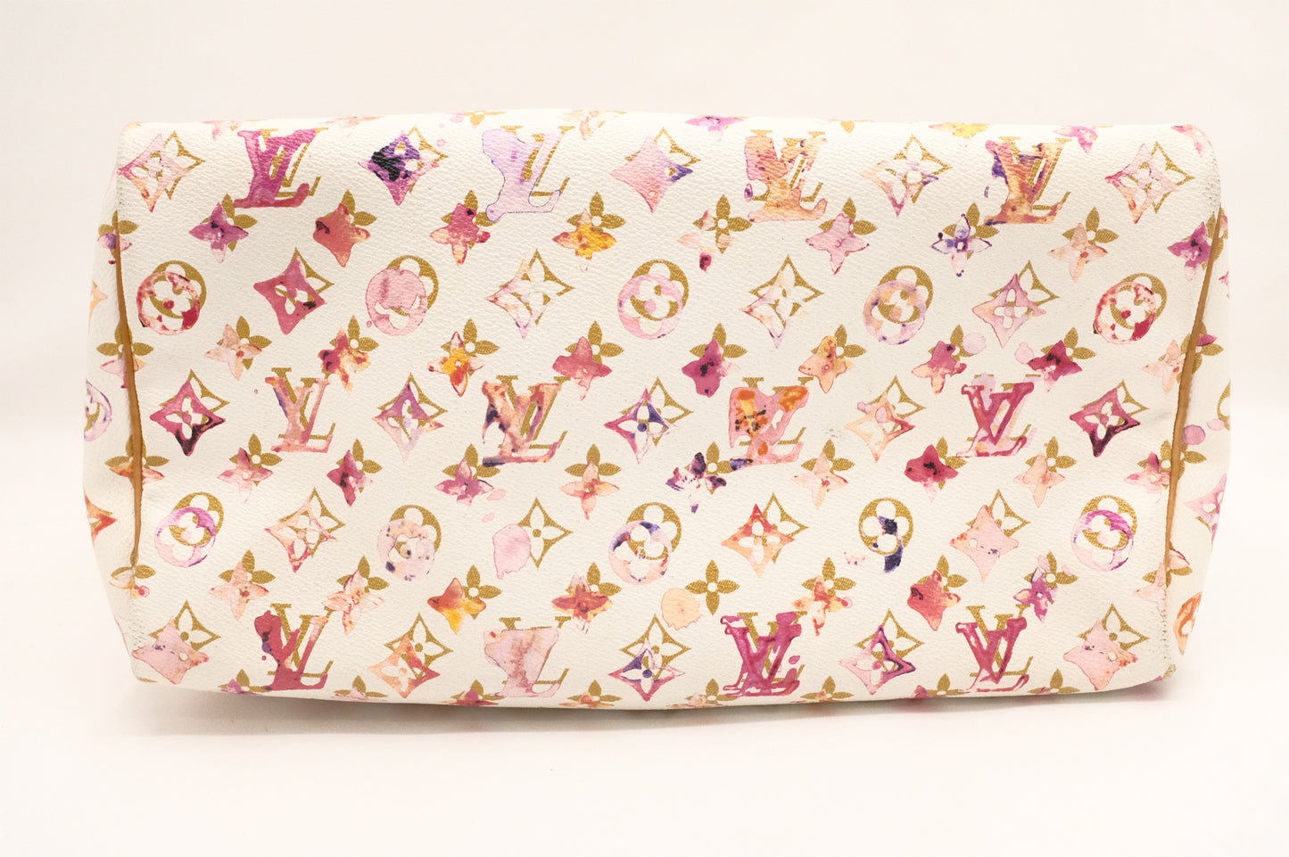 Louis Vuitton Speedy 35 in White Watercolor Monogram Canvas