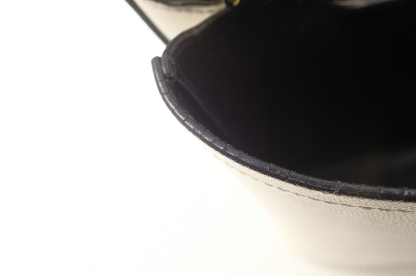 Prada Panier Bucket Bag in White Leather