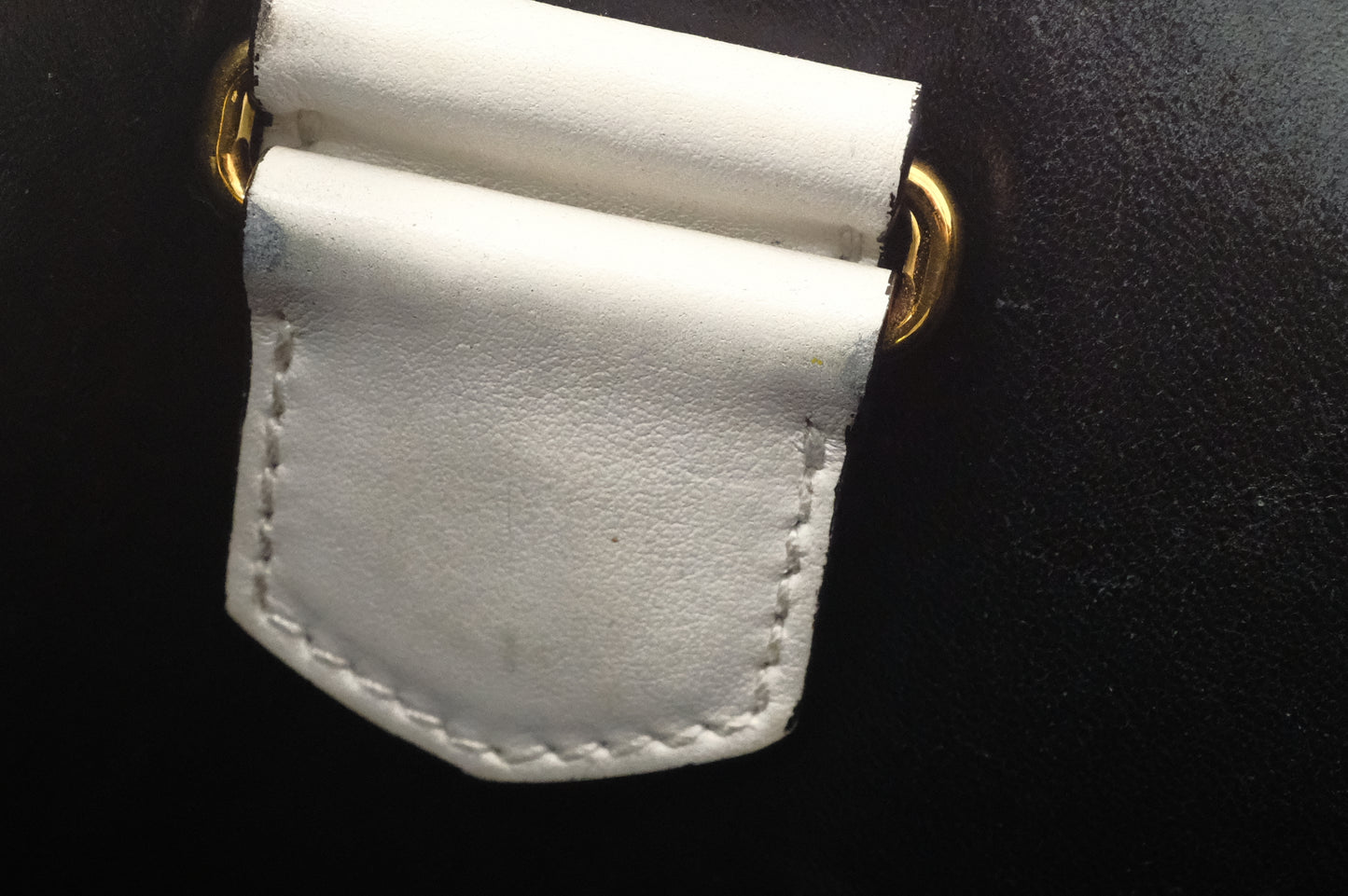 Prada Panier Bucket Bag in White Leather