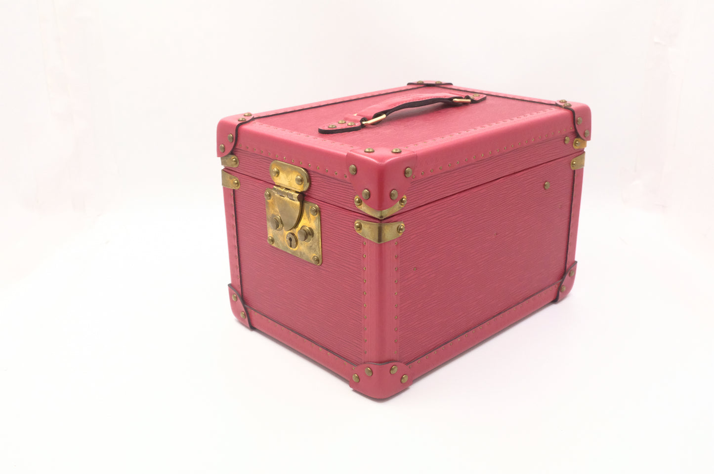 Louis Vuitton Boite Flacons in Red Epi Leather