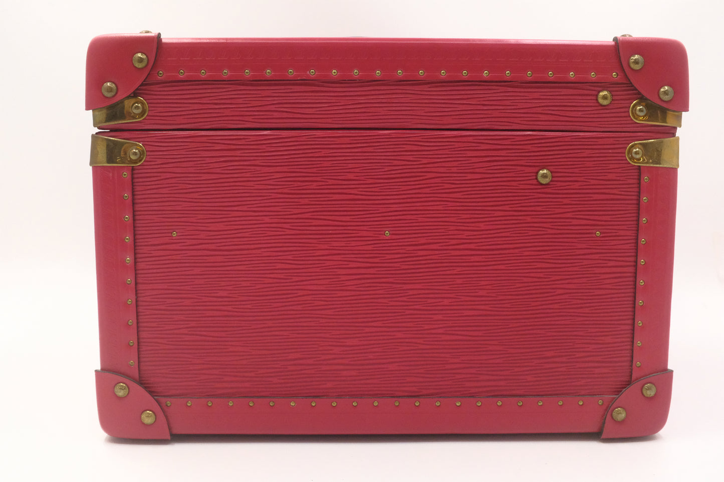 Louis Vuitton Boite Flacons in Red Epi Leather