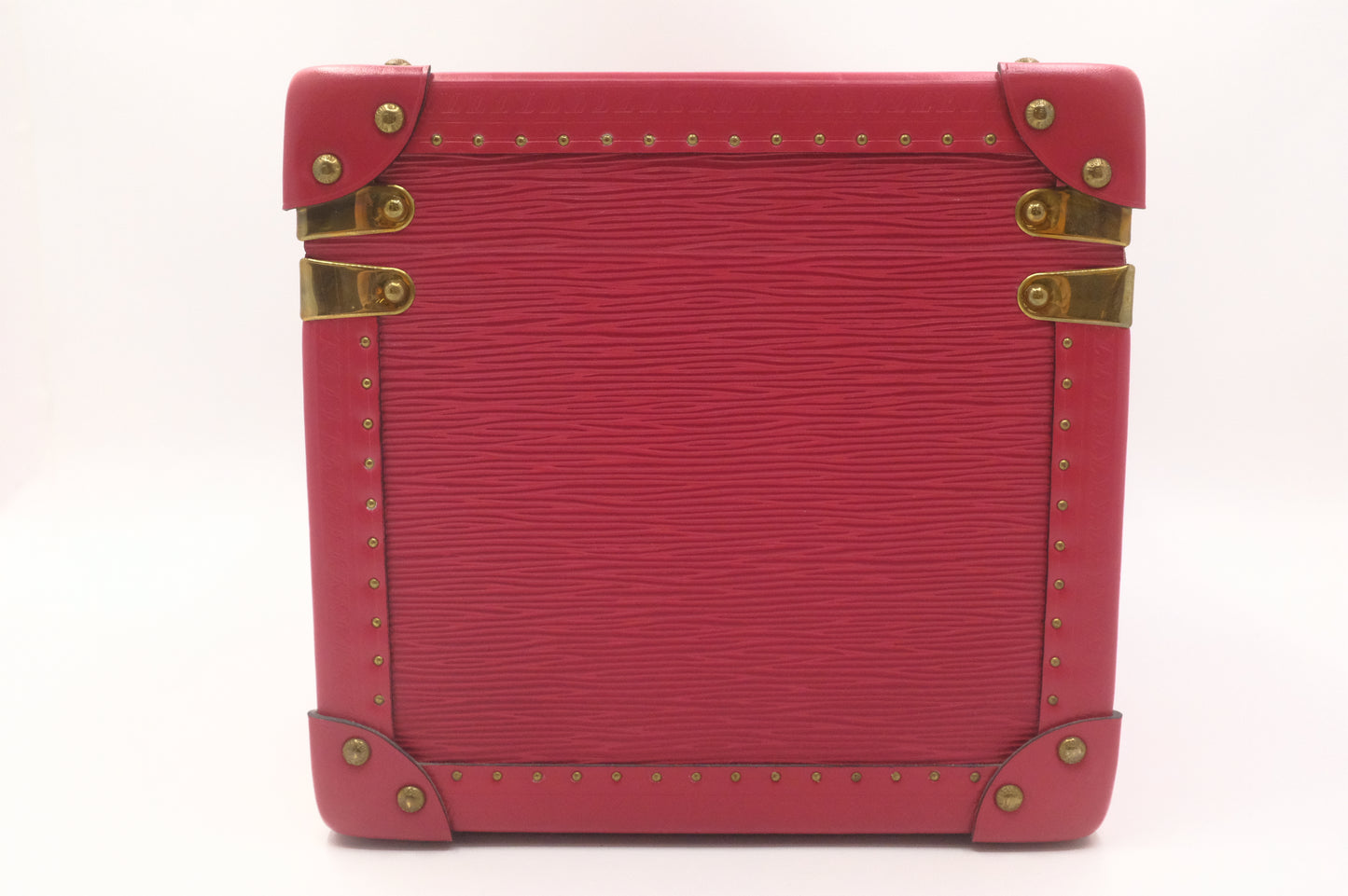 Louis Vuitton Boite Flacons in Red Epi Leather