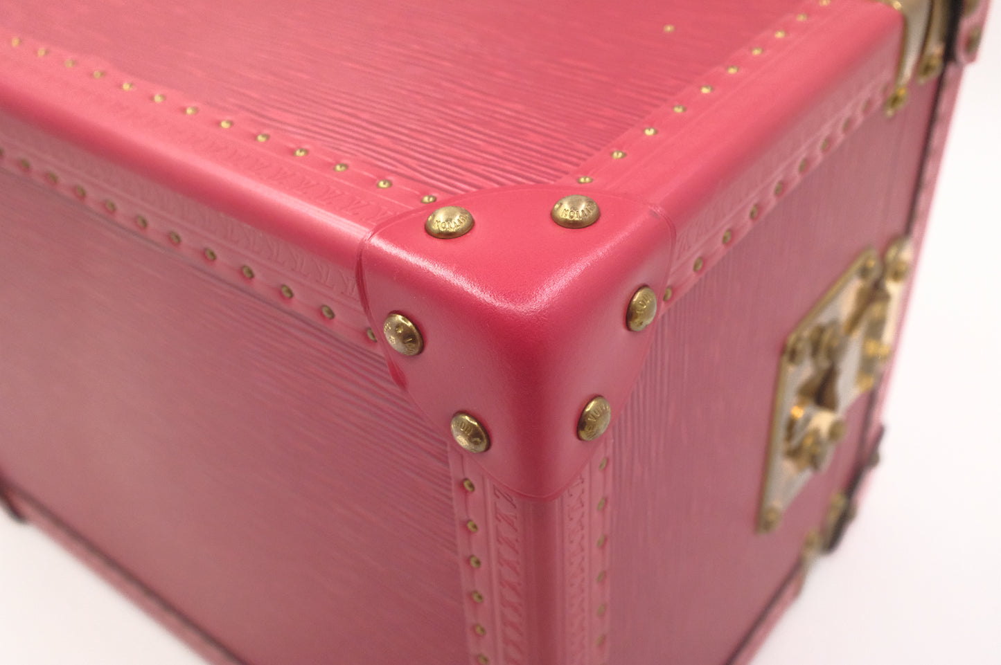 Louis Vuitton Boite Flacons in Red Epi Leather