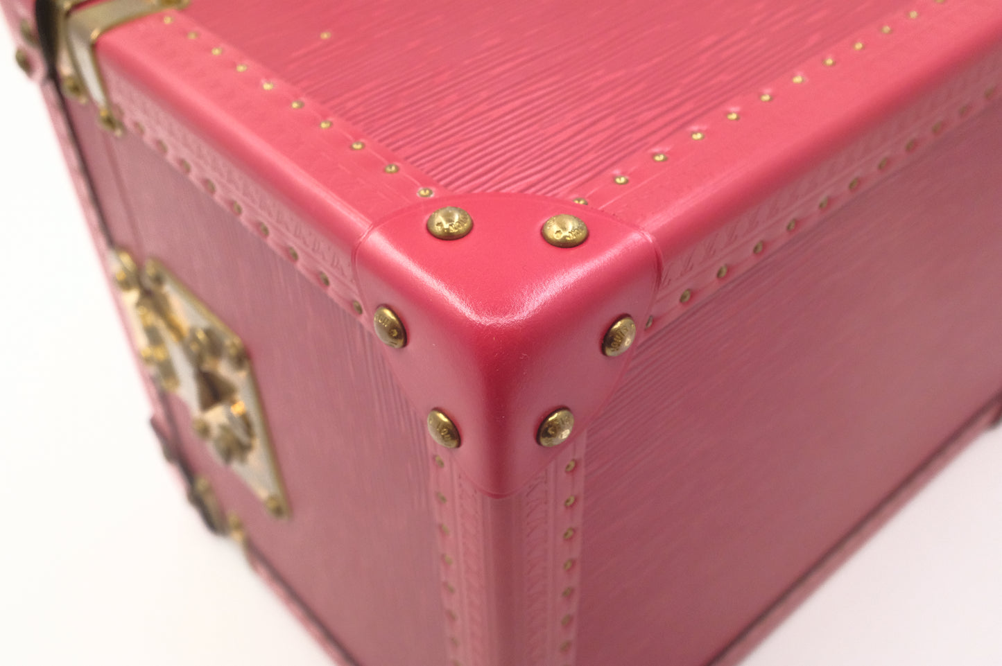 Louis Vuitton Boite Flacons in Red Epi Leather