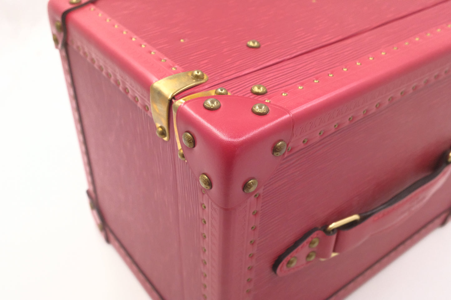 Louis Vuitton Boite Flacons in Red Epi Leather