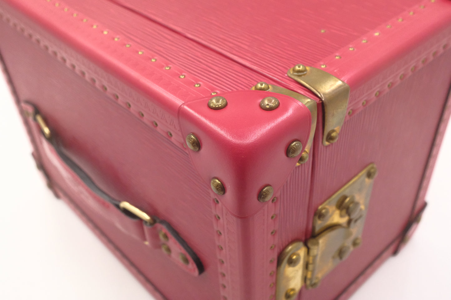 Louis Vuitton Boite Flacons in Red Epi Leather