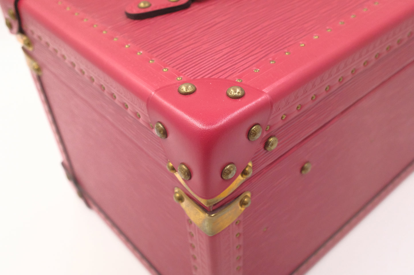 Louis Vuitton Boite Flacons in Red Epi Leather