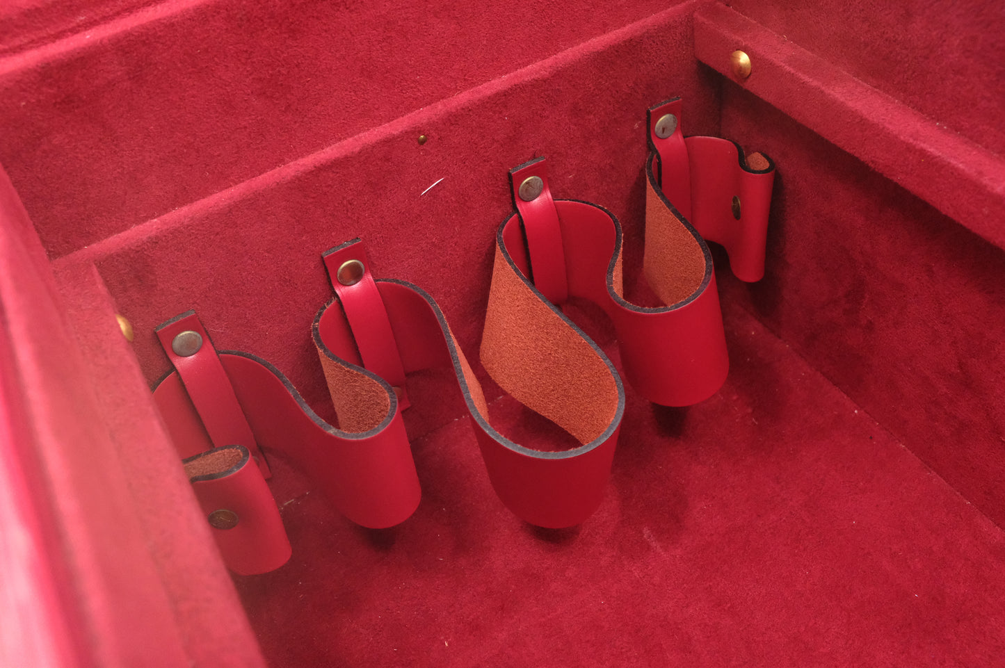 Louis Vuitton Boite Flacons in Red Epi Leather