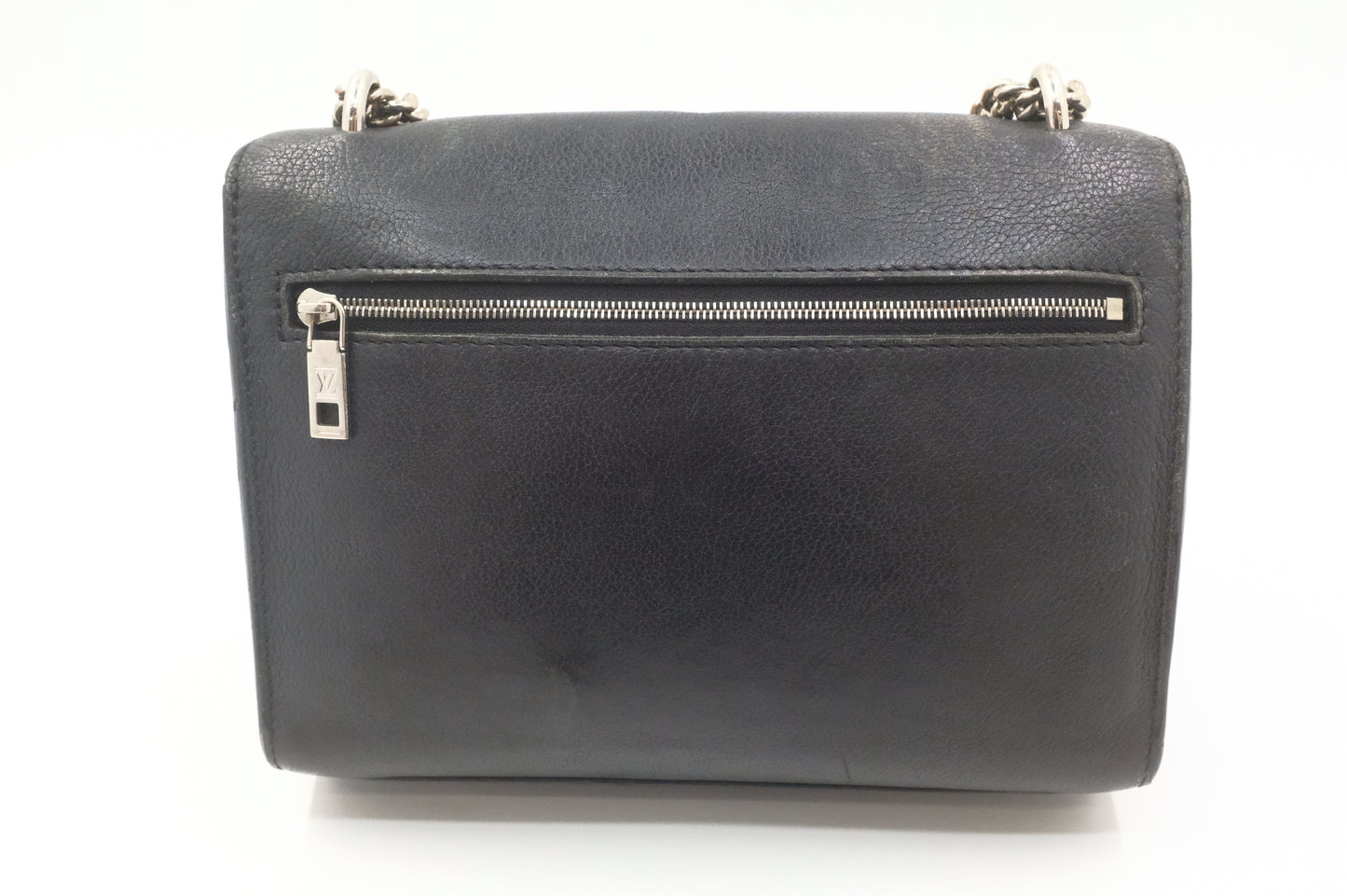 Louis Vuitton MyLockMe Chain Pochette in Black Leather
