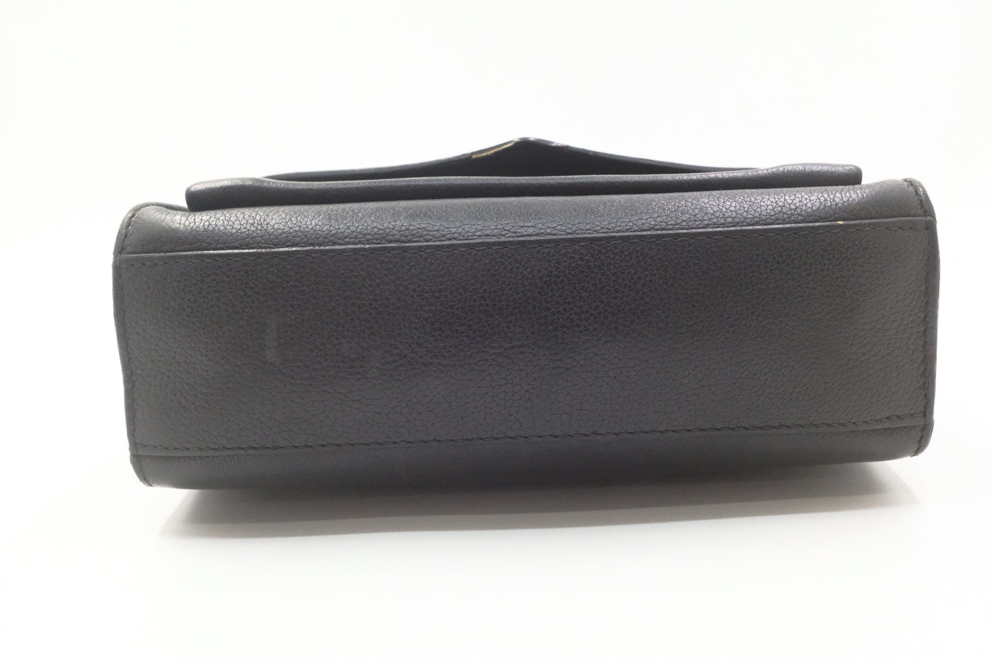 Louis Vuitton MyLockMe Chain Pochette in Black Leather