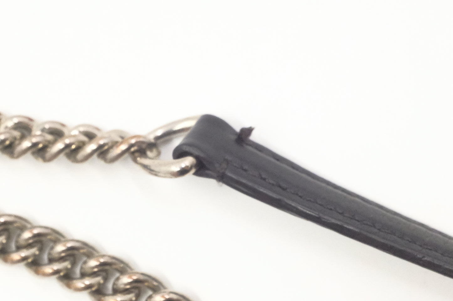 Louis Vuitton MyLockMe Chain Pochette in Black Leather